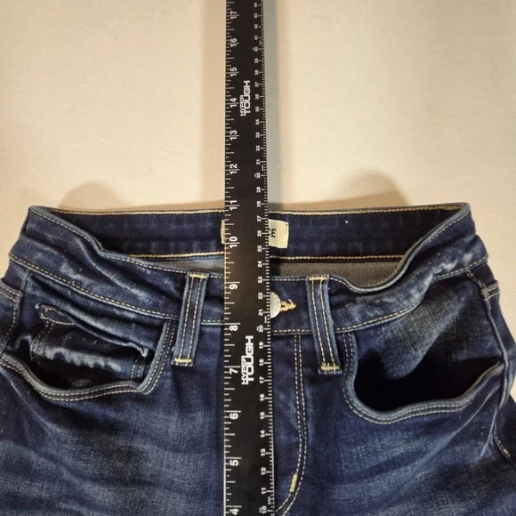 L'AGENCE Jeans Margot High Rise Skinny Womens Size 23 Columbia Dark Wash - Picture 9 of 9